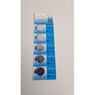 Элемент питания (батарейка) Таблетки Suncom 2032 (А5) (5 шт)