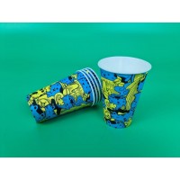 Стаканы бумажные одноразовые 340 мл Котики (50 шт) Стаканы бумажные одноразовые 340 мл Котики (50 шт)