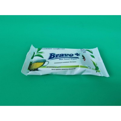 Cалфетка влажная Bravo аромат 