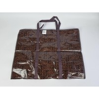 Сумка хозяйственная , полипропиленовая,  с цветным рисунком  №5 Прошитая (12 шт)