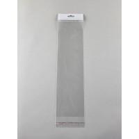 Пакет прозрачный полипропиленовый + скотчк  9*32,5/25мк +скотч(+еврослот3,5) (1000 шт)