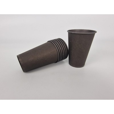 Одноразовый стакан чёрный бумажный объём 340 мл Маэстро 50 шт/уп. Одноразовый стакан чёрный бумажный объём 340 мл Маэстро 50 шт/уп.