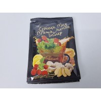 Концентрированный напиток ТМ Welvart земляника, мед, мята, лимон, имбирь 50 гр. Концентрированный напиток ТМ Welvart земляника, мед, мята, лимон, имбирь 50 гр.