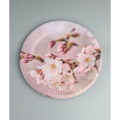 Тарелка бумажная 23см