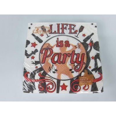 Салфетка (ЗЗхЗЗ, 16шт)  La Fleur 