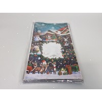 Упаковка новогодняя для конфет и подарков (25*40) №21 Зимння сказка  (100 шт)