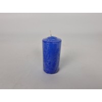 Цветная Цилиндр парафиновая свеча (50/100) СИНЯЯ (4 шт)