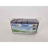 Губка кухонная  для посуды 5шт  Чёрная (Супер Торба) (1 пачка)