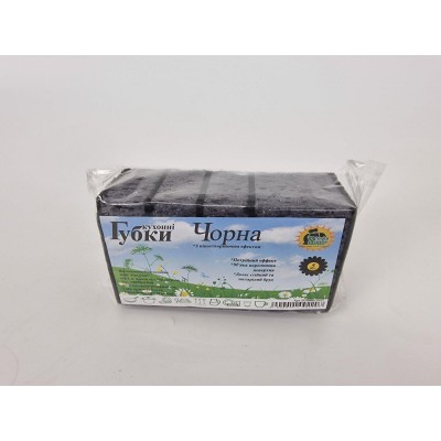 Губка кухонная для посуды 5шт Чёрная (Супер Торба) (1 пачка) Губка кухонная для посуды 5шт Чёрная (Супер Торба) (1 пачка)
