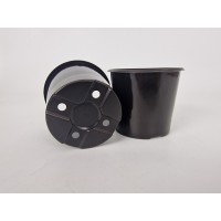 Одноразовые стаканы под рассаду с отверстиями размер (Ø 90/70 h 75) объёмом 400 мл 100 шт/уп.