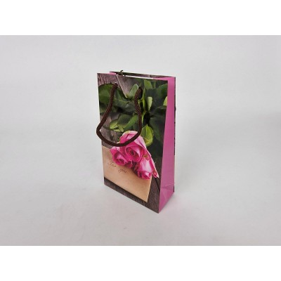 Пакет бумажный подарочный малый 11/18/5(арт М039) (12 шт)