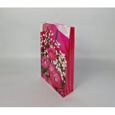 Большой бумажный пакет вертикальный  25/37/8(артBV-018) (12 шт)