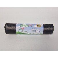 Мешки для мусора 250литров (5шт LD) Супер Торба черный (1 рул)