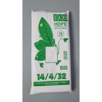 Фасовочные полиэтиленовые пакеты №5 (14х32) 0,600кг ЭКО10мк (1 пачка)