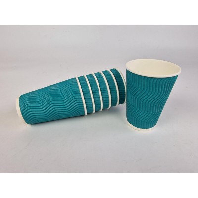 Стакан гофрированный 340мл 