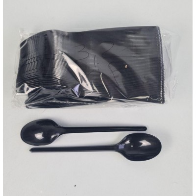 Ложка 3,2 гр VIP ЧЕРНАЯ (100шт) (100 шт)