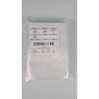 Гофрированный вакуумный пакет для домашнего использования. 15х20см 100мкм (100 шт)