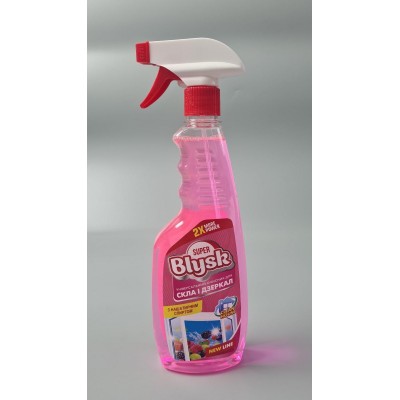 Средство Super Blysk для стекла и зеркал с нашатырным спиртом Лесная ягода 500г (курок) (1 шт) Средство Super Blysk для стекла и зеркал с нашатырным спиртом Лесная ягода 500г (курок) (1 шт)