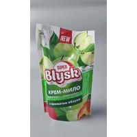 Мыло жидкое крем Super Blysk 460мл дой-пак Яблоко (1 шт)