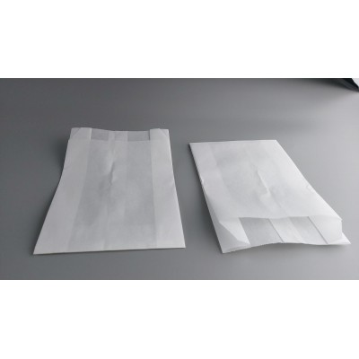 Жиростойкий пакет бумажный (Саше) 10/4*14 Белый жир (2000 шт) Жиростойкий пакет бумажный (Саше) 10/4*14 Белый жир (2000 шт)