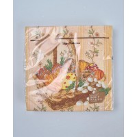 Салфетки бумажнае пасхальнае (ЗЗхЗЗ, 18шт)