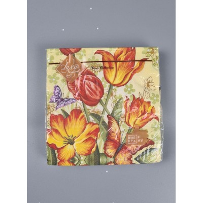 Салфетки бумажнае  (ЗЗхЗЗ, 18шт)