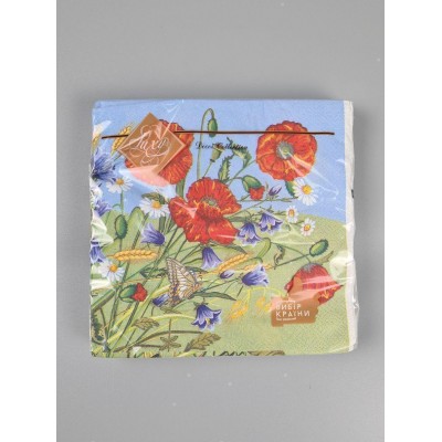 Салфетки бумажнае  (ЗЗхЗЗ, 18шт)