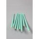 Соломка трубочка бумажная  25шт бирюза (1 пачка)