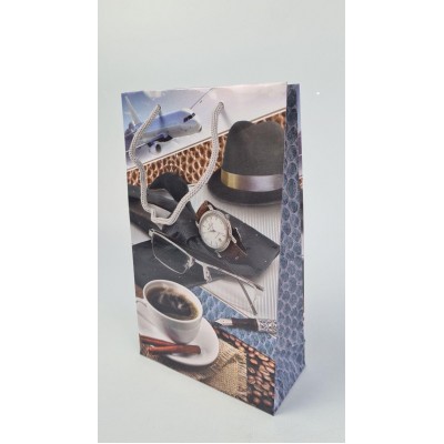 Бумажный пакет подарочный Средний 17/26/8(артSV-135 ) (12 шт)