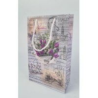 Бумажный пакет подарочный Средний 17/26/8(артSV-144 ) (12 шт)