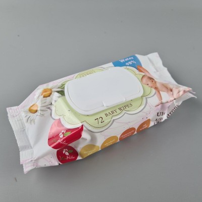 Влажная салфетка  72 шт с клапаном 