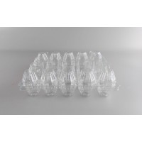 Упаковка для куриных яиц 20 ячеек прозрачная (50 шт)