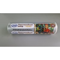 Пергамент для выпечки  (100м*28см) Zella белый силиконовый (1 рул)