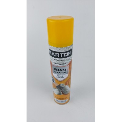 Пенный очиститель для обуви, ТМ Barton, 300 мл (аэрозоль) (1 шт)