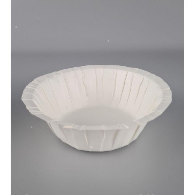 Тарелка з пищевого картона 500мл Белая D15.5см h5.5см (25 шт) Тарелка з пищевого картона 500мл Белая D15.5см h5.5см (25 шт)