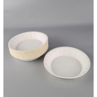 Тарелка з пищевого картона 600мл Белая D20см h3.5см (25 шт) Тарелка з пищевого картона 600мл Белая D20см h3.5см (25 шт)