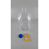 Пластиковая бутылка 5,0 л,Ø48 прозрачная с крышкой СБ (30 шт)