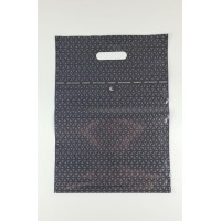 Пакет/прорезн/р (30*40) Мерседес черный 