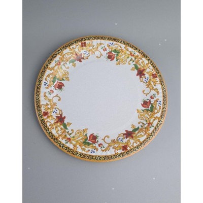 Бумажная тарелка с рисунком 18см Бумажная тарелка с рисунком 18см