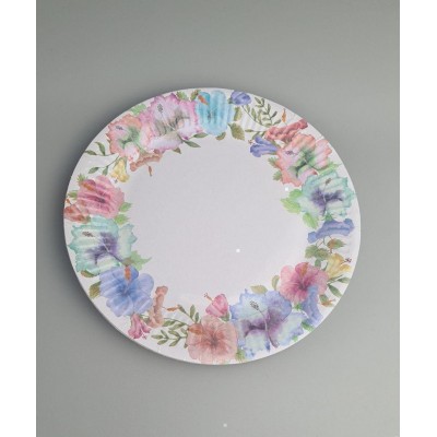 Бумажная тарелка с рисунком 18см Бумажная тарелка с рисунком 18см