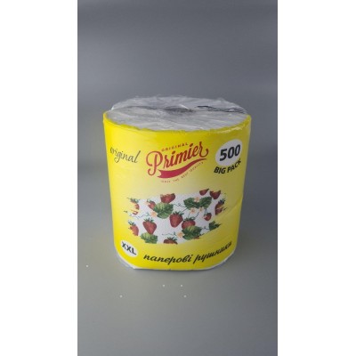 Полотенце бумажное БИГ ПАК (500) Примьер (4 пачка)