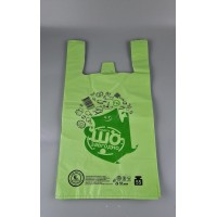 Пакет майка полиэтиленовая 30*55 ПАКУНЧИК ЗЕЛЕНЫЙ ''Комсерв'' 51 мкм (100 шт)