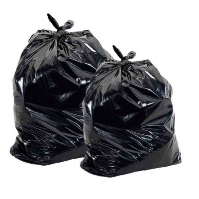 Мешки черные  100 микрон 65х100 см  (50 шт)