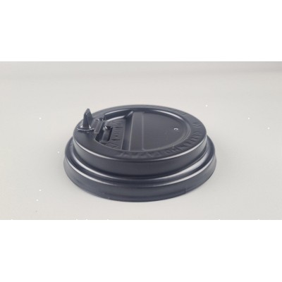 Крышка под стакан бумажный Ф90 (гар) ЧЕРНАЯ Днепр (на 500мл и 400мл ) С НОСИКОМ (50 шт) Крышка под стакан бумажный Ф90 (гар) ЧЕРНАЯ Днепр (на 500мл и 400мл ) С НОСИКОМ (50 шт)