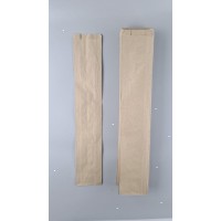 Бумажные пакеты саше крафт бурий, 100х50х560, 40г/м2 (100 шт)