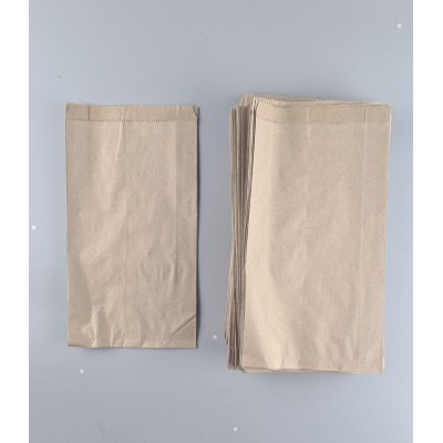 Бумажные пакеты саше крафт бурий, 180х60х340, 40г/м2 (100 шт)