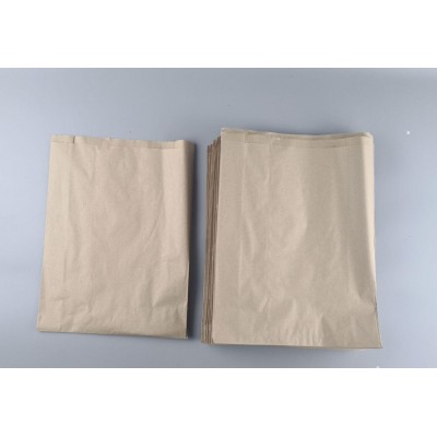 Бумажные пакеты саше крафт бурий, 300х100х400, 50г/м2 (100 шт)