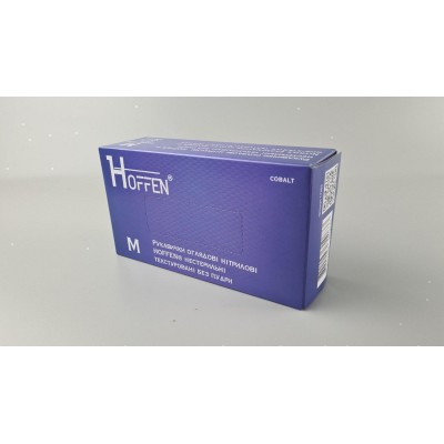 Перчатки Нитрил Кобальтовый (100шт) размер M