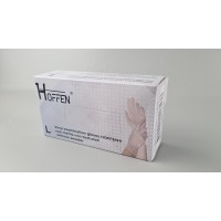 Перчатки Винил прозрачные (100шт) размер L 