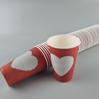 Стаканы бумажные одноразовые 340 мл 